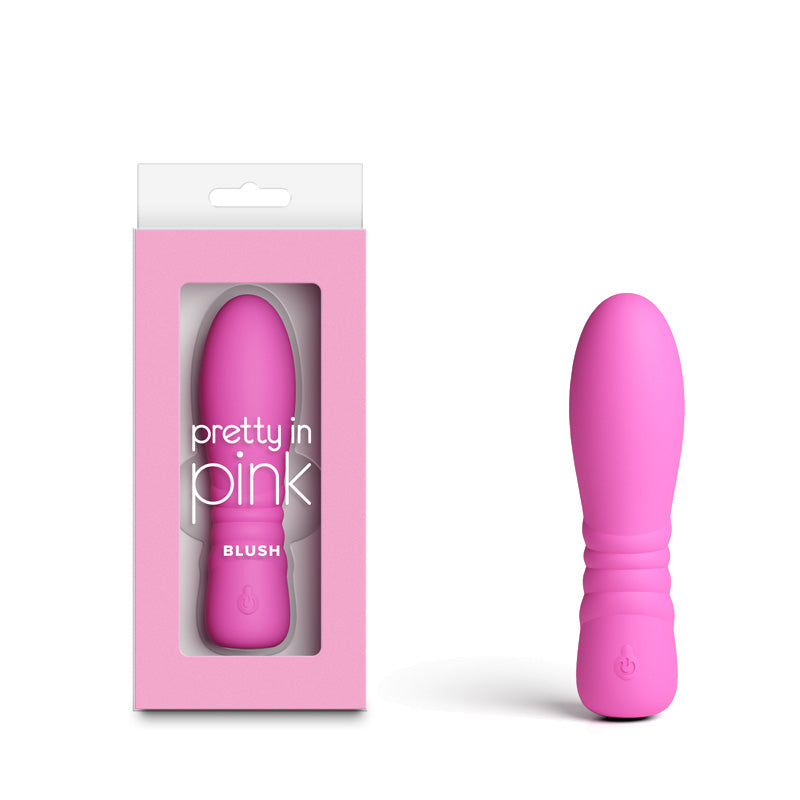 Pretty in  Blush -  -  13 cm USB Rechargeable Vibrator - Just for you desires