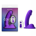 Colours Curve - Vibrating 5'' Dildo -  -  12.6 cm USB Rechargeable Vibrating Dildo with Wireless Remote - Just for you desires