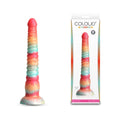 Colours Stacked - 9'' Dildo - Red/Gold - Red/Gold 23 cm Fantasy Dildo - Just for you desires