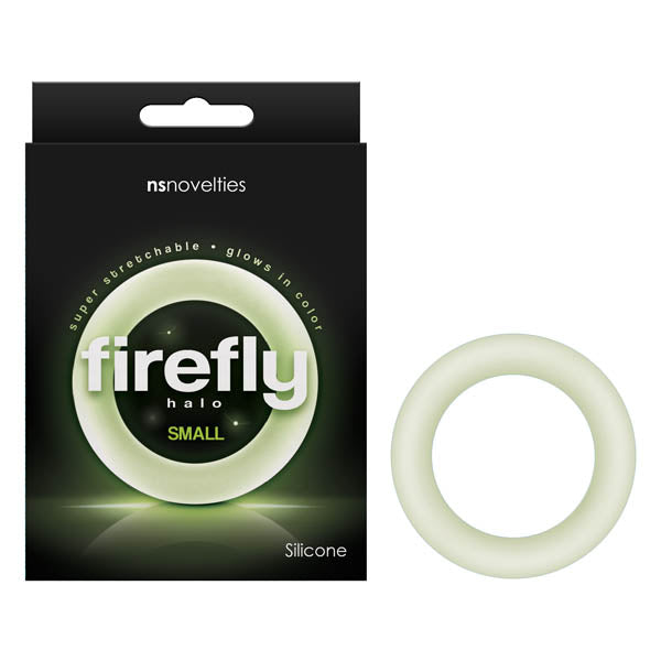 Firefly Halo - Glow In Dark Clear Small 50 mm Cock Ring - Just for you desires