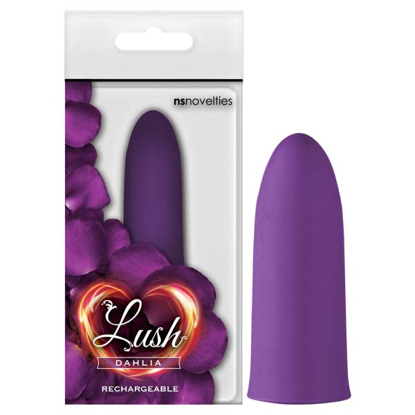 Lush Dahlia - Purple 6.1 cm (2.4'') USB Rechargeable Bullet - Just for you desires