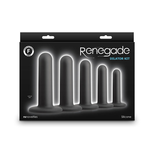 Renegade Dilator Kit - Black - Just for you desires