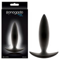 Renegade - Spades - Black 10 cm (4'') Small Butt Plug - Just for you desires