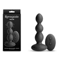 Renegade Valor -  -  13.7 cm USB Rechargeable Vibrating Anal Beads with Wireless Remote - Just for you desires