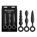 Renegade Trio Kit -  -  Butt Plugs - Set of 3 - Just for you desires