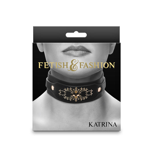 Fetish & Fashion - Katrina Collar - Black - Just for you desires