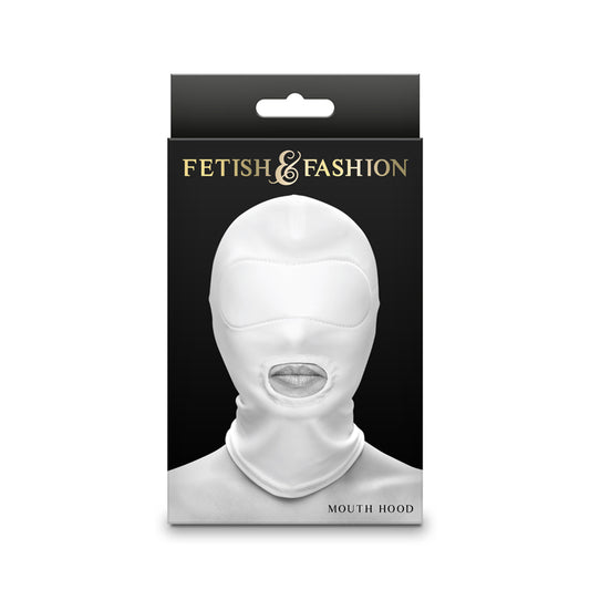 Fetish & Fantasy - Mouth Hood - White - Just for you desires