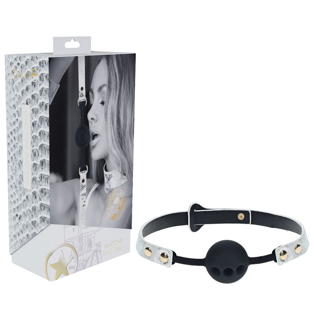Ouch! Florence Collection Silicone Ball Gag - Just for you desires