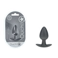 OUCH! Anal Plug - Medium - Gun Metal - Gun Metal Grey 7.9 cm Medium Butt Plug - Just for you desires