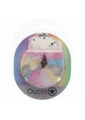 OUCH! Heavy-Duty Fluffy Cuffs - Multicolour 2 - Multicoloured Fluffy Restraints - Just for you desires