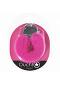 OUCH! Classic Fluffy Cuffs - Pink - Pink Fluffy Restraints - Just for you desires
