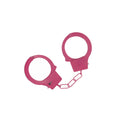 OUCH! Classic Metal Cuffs - Pink - Pink Restraints - Just for you desires