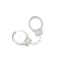 OUCH! Classic Metal Cuffs - Silver - Metal Restraints - Just for you desires