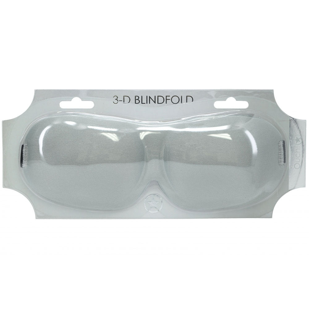 OUCH! 3D Mask - Silver - Silver Eye Mask - Just for you desires