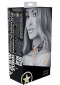 Ouch! Ny Collection Collar With Leash - Just for you desires