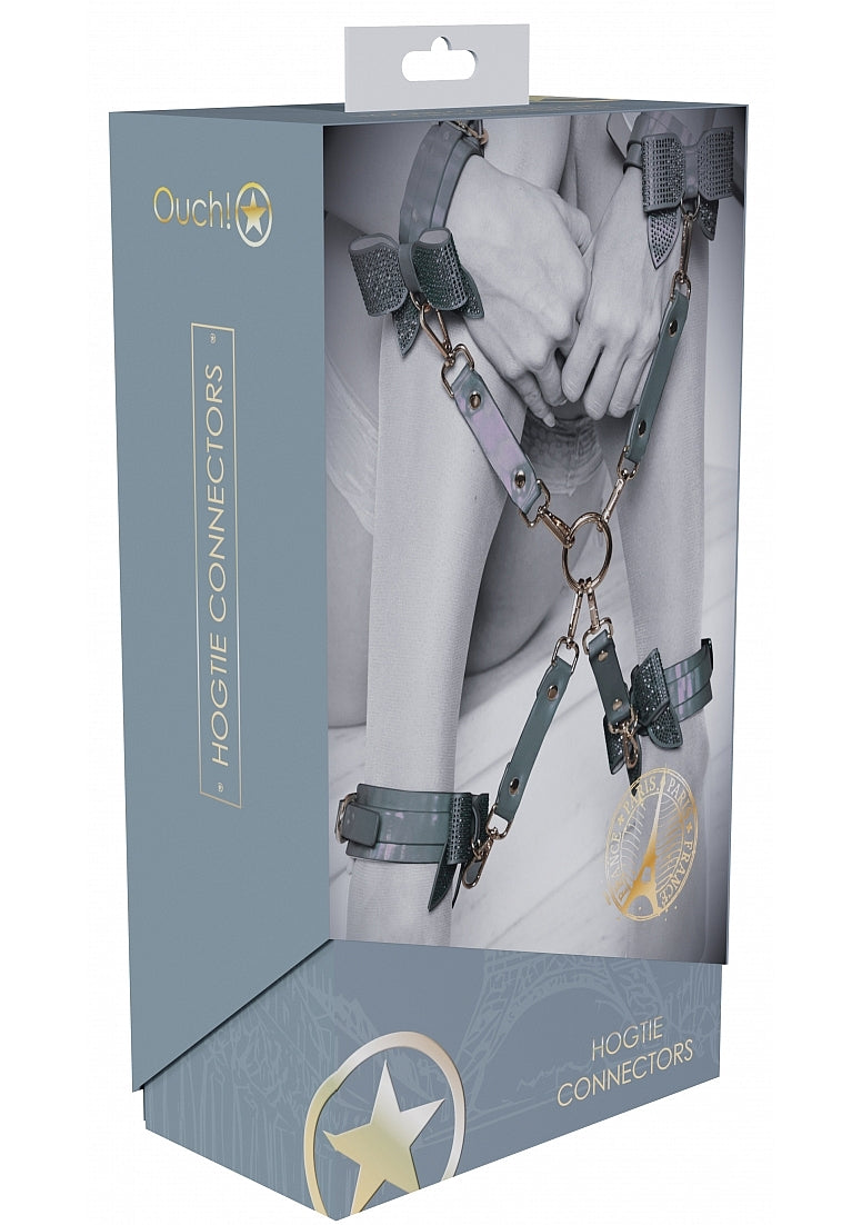 Ouch! Paris Collection Hogtie Connectors Black - Just for you desires