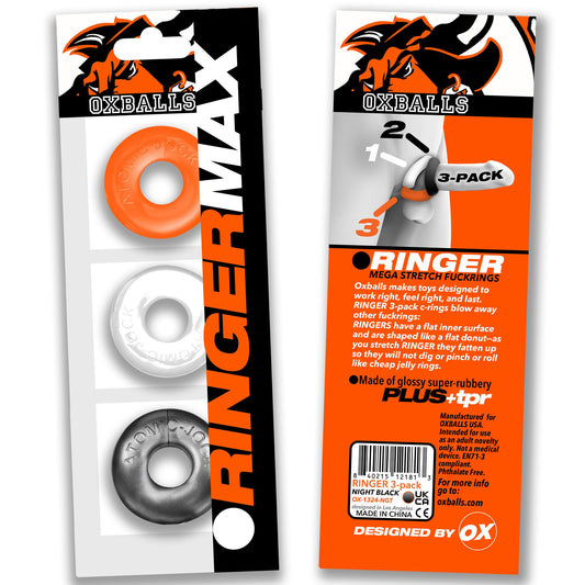 Oxballs Ringer Max 3 Pack Hazzard