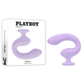 Playboy Pleasure REV ME UP - Purple USB Rechargeable Dual Motor Curved Vibrator - Just for you desires