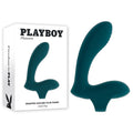 Playboy Pleasure WRAPPED AROUND YOUR FINGER - Green USB Rechargeable Finger Stimulator - Just for you desires