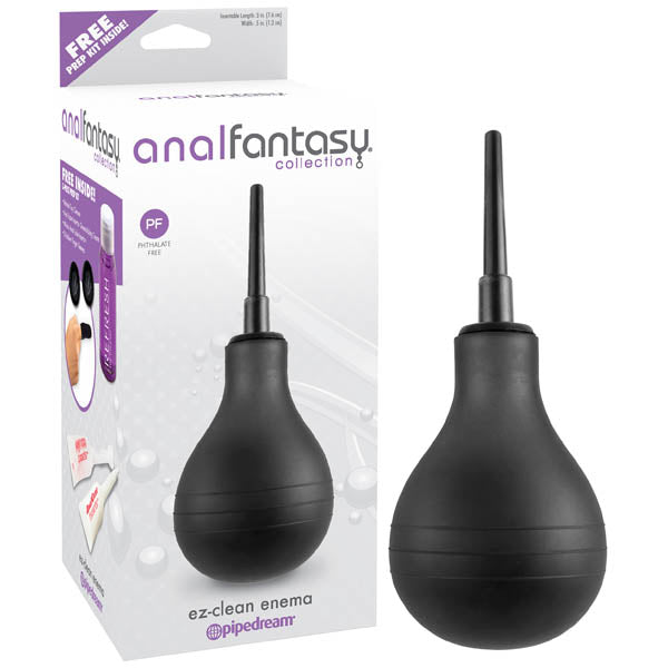 Anal Fantasy Collection EZ-Clean Enema - Black Enema - Just for you desires