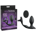 Anal Fantasy Elite Ass-Gasm Gyro-Milk Pro -  USB Rechargeable Gyrating Butt Plug with Cock Ring - Just for you desires