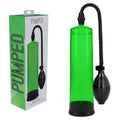 PUMPED Basic Pump 1 - Green - Green Penis Pump - Just for you desires