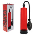 PUMPED Basic Pump 1 - Red - Red Penis Pump - Just for you desires