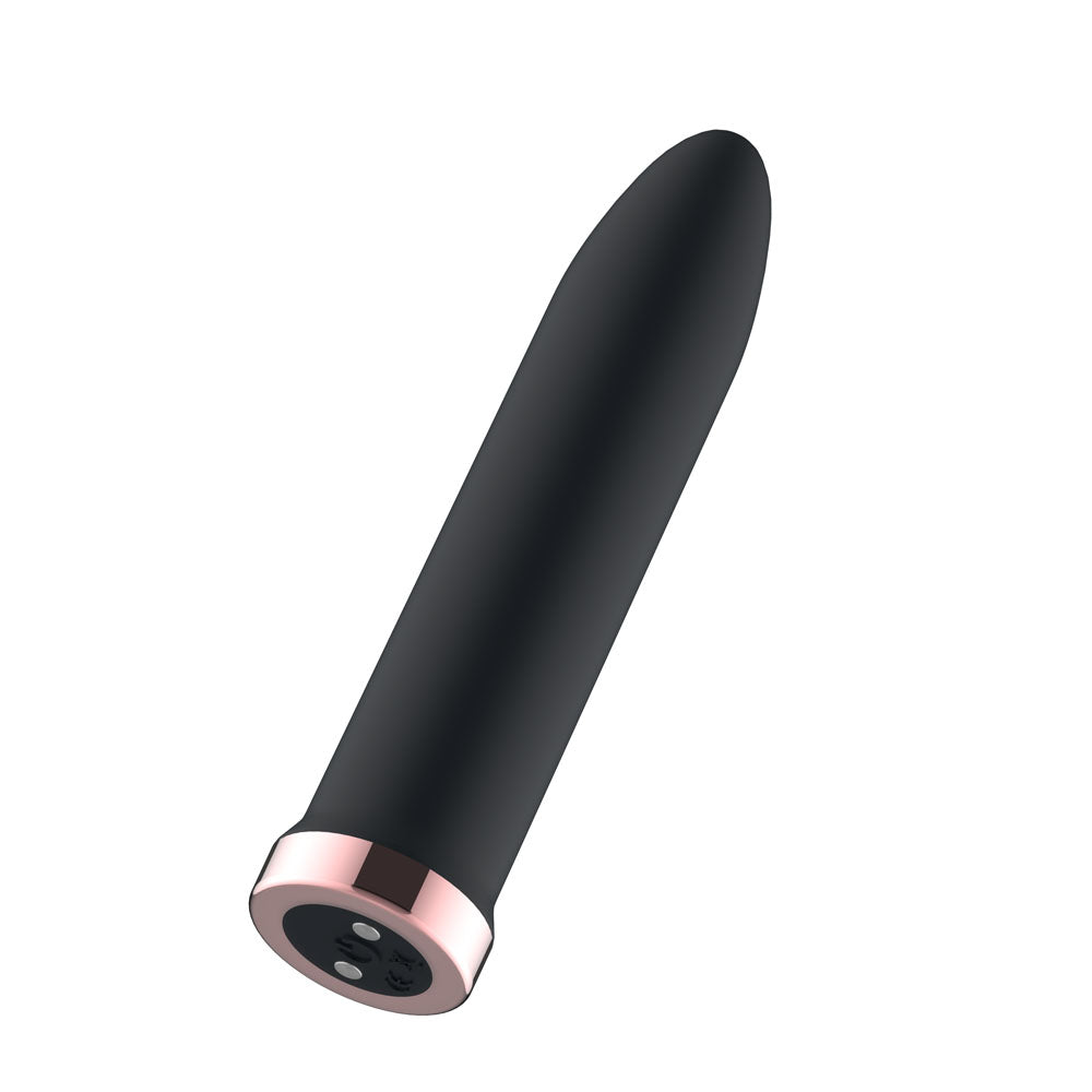 Passion Play Rechargeable Vibrating Bullet -  -  9.8 cm USB Rechargeable Bullet - Just for you desires