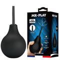 MR PLAY Anal Douche - Black - Black Unisex Douche - 224 ml Capacity - Just for you desires