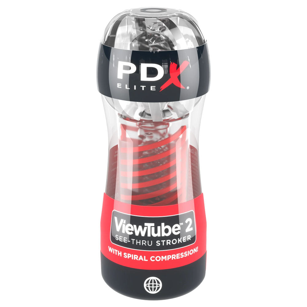 PDX Elite Viewtube 2 - Clear Stroker - Just for you desires