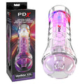 PDX Elite ViewTube XXL LED Stroker - Clear Stroker with LED Lights - Just for you desires