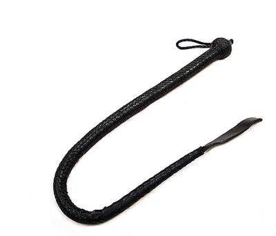 Rouge Black Leather Devil Tail Whip - Just for you desires