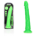 REALROCK 29 cm Slim Glow in the Dark Neon -  - Glow in Dark  29 cm (11'') Dong - Just for you desires