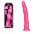 REALROCK 29 cm Slim Glow in the Dark Neon -  - Glow in Dark  29 cm (11'') Dong - Just for you desires