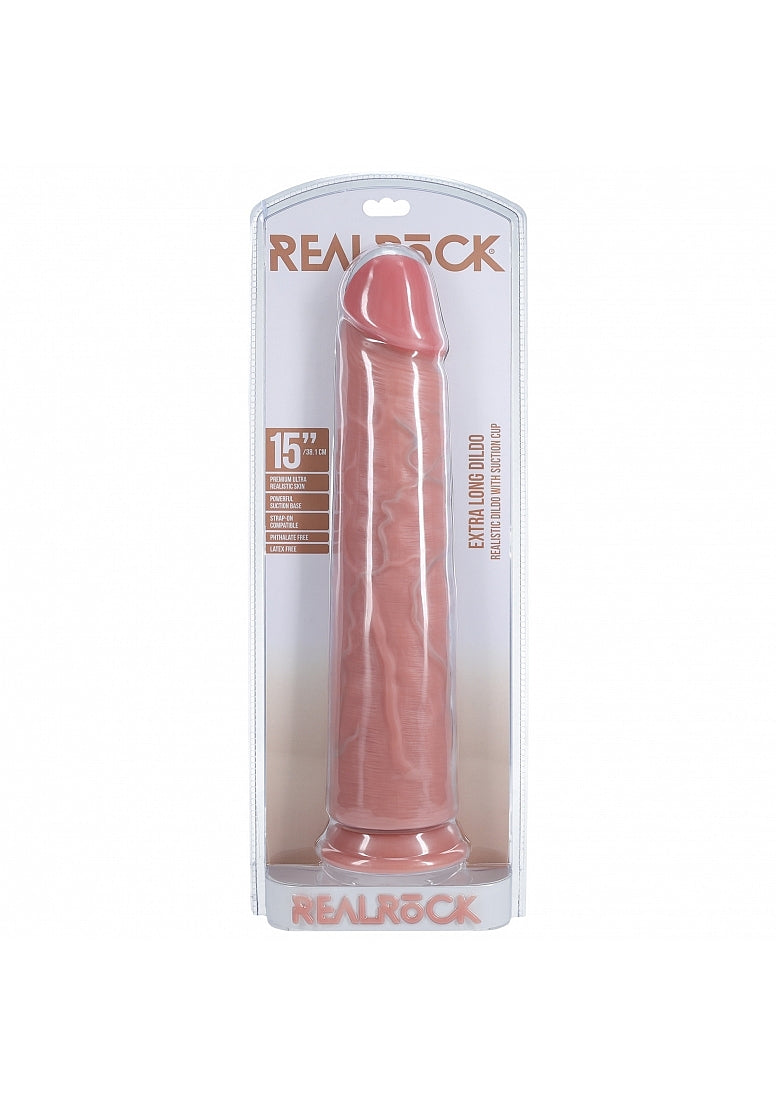 Real Rock Extra Long No Balls 15"" - Just for you desires