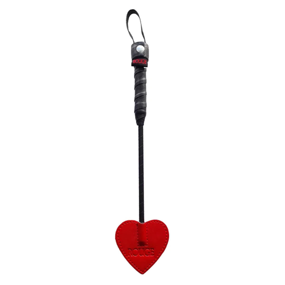 Rouge Mini Leather Spade Paddle Red - Just for you desires