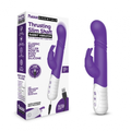 Rabbit Essential Rechargeable Slim Shaft Thrusting G Spot Rabbit Purple - Just for you desires