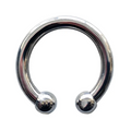 Rouge Stainless Steel Small Horse Shoe 30 Mm - Just for you desires