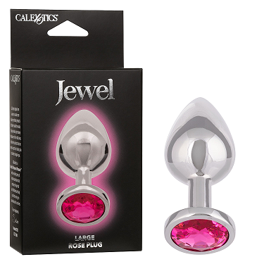 Jewel Large Rose Plug - Just for you desires