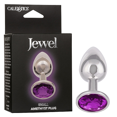 Jewel Small Amethyst Plug - Just for you desires