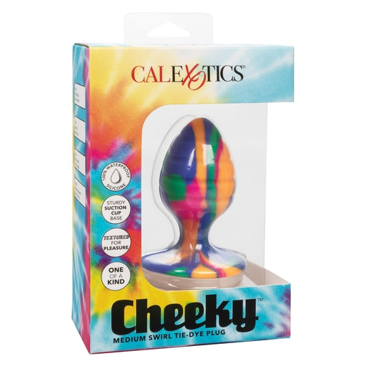 Cheeky Medium Swirl Tie Dye Plug - Just for you desires