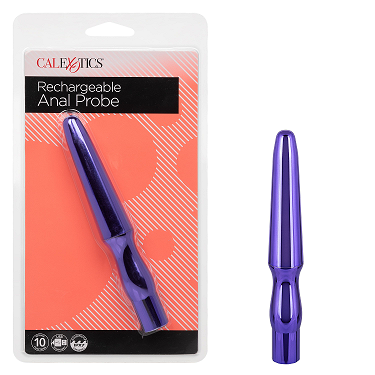 Rechargeable Anal Probe Metallic Purple - Just for you desires
