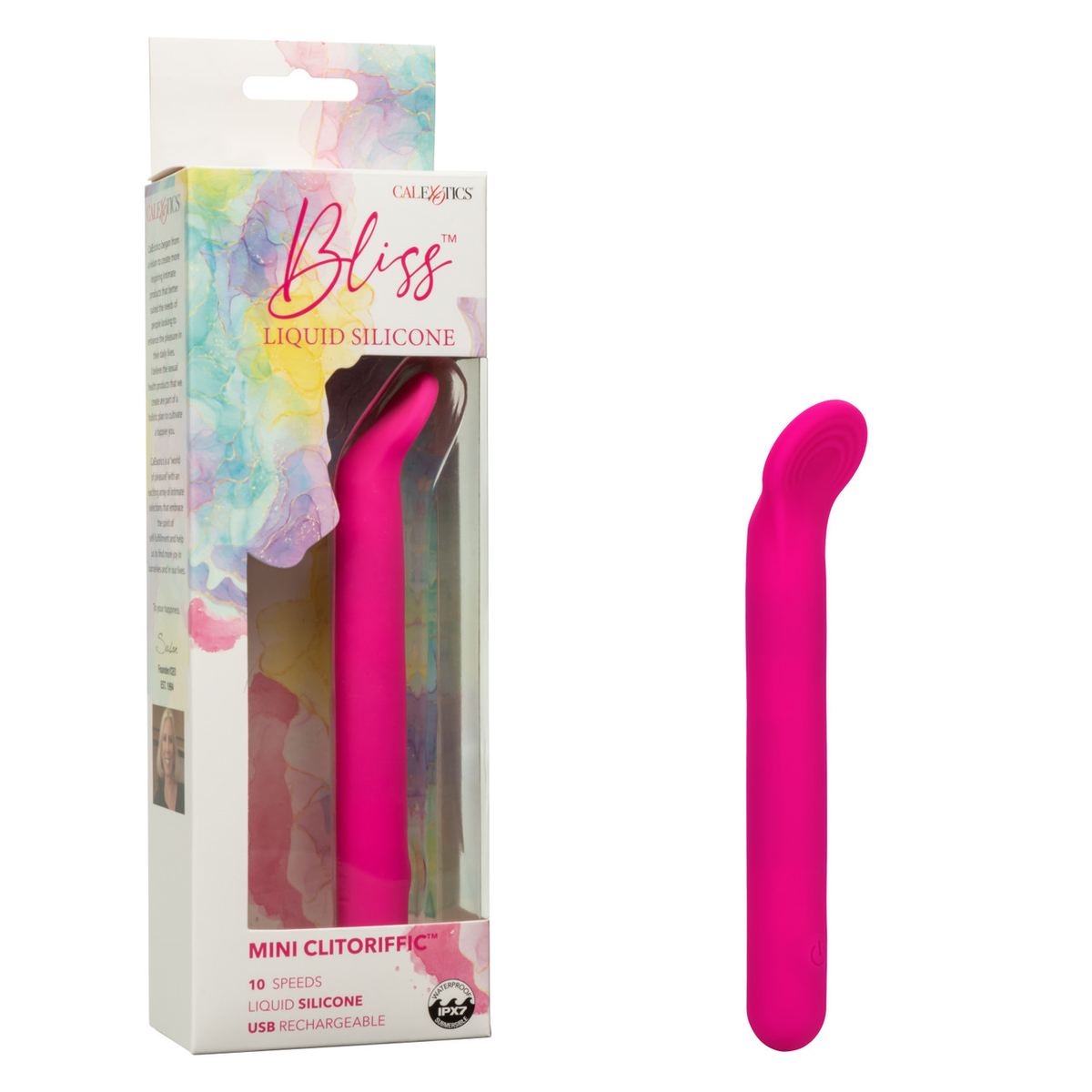 Bliss Liquid Silicone Mini Clitoriffic - Just for you desires