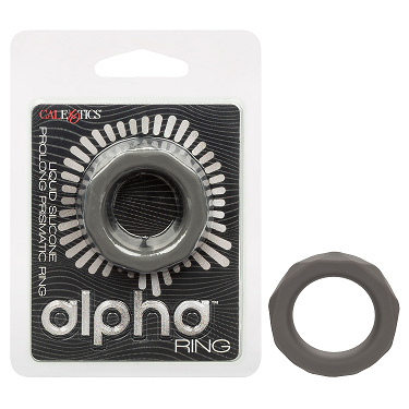 Alpha Liquid Silicone Prolong Prismatic Ring - Just for you desires