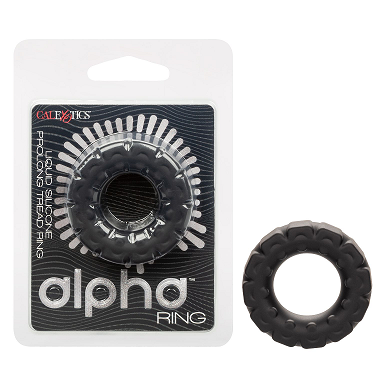 Alpha Liquid Silicone Prolong Tread Ring - Just for you desires