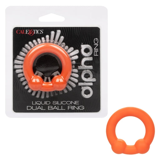 Alpha Liquid Silicone Dual Ball Ring - Just for you desires
