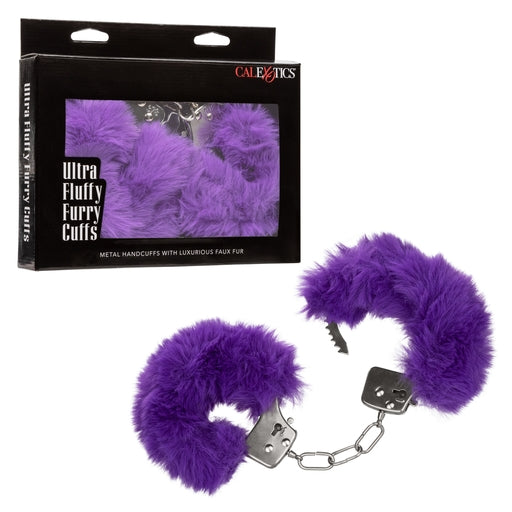 Ultra Fluffy Furry Cuffs Purple - Just for you desires