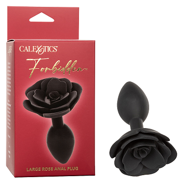 Forbidden Large Rose Anal Plug - Just for you desires