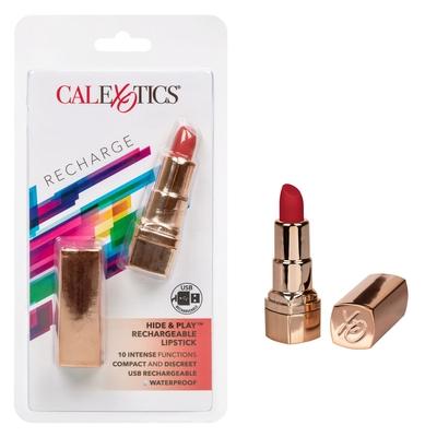 Hide & Play Rechargeable Lipstick Red - Just for you desires