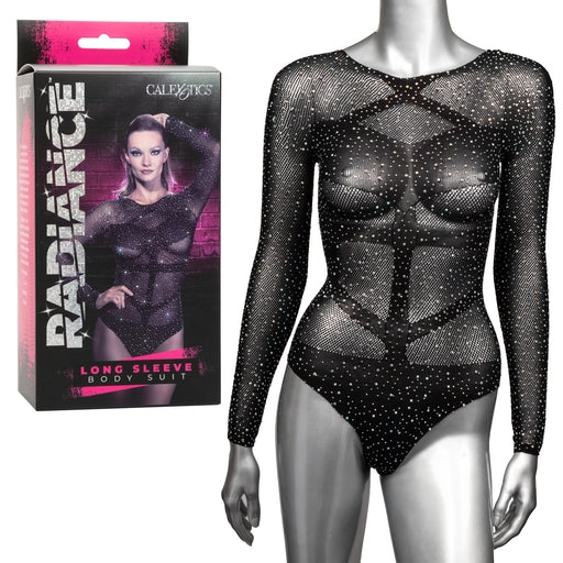 Radiance Long Sleeve Body Suit - Just for you desires